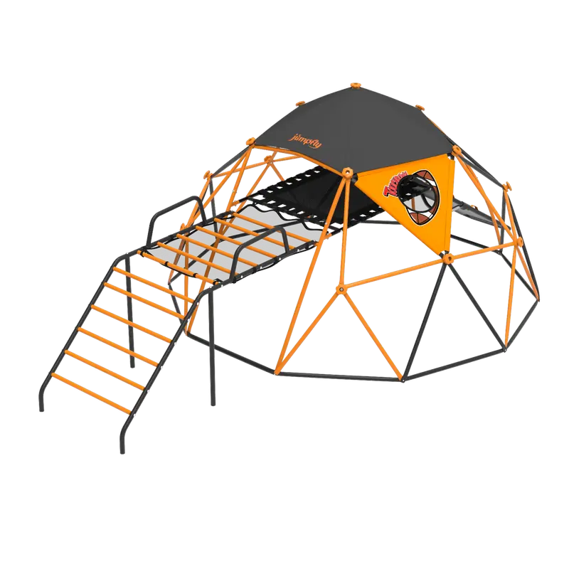 Jumpfly Geometric Dome Climber – Indoor/Outdoor Fitness Structure 1