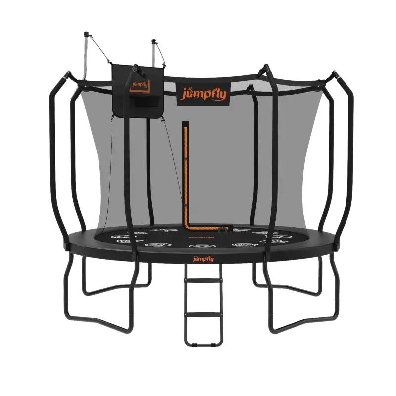 Jumpfly No-Gap 12-Foot Trampoline – Enclosed Safety Design 1