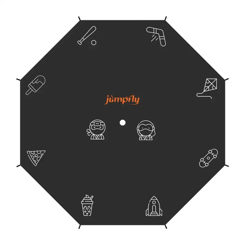 Jumpfly Universal Trampoline Shade Cover – Uv-Blocking & Breathable 3