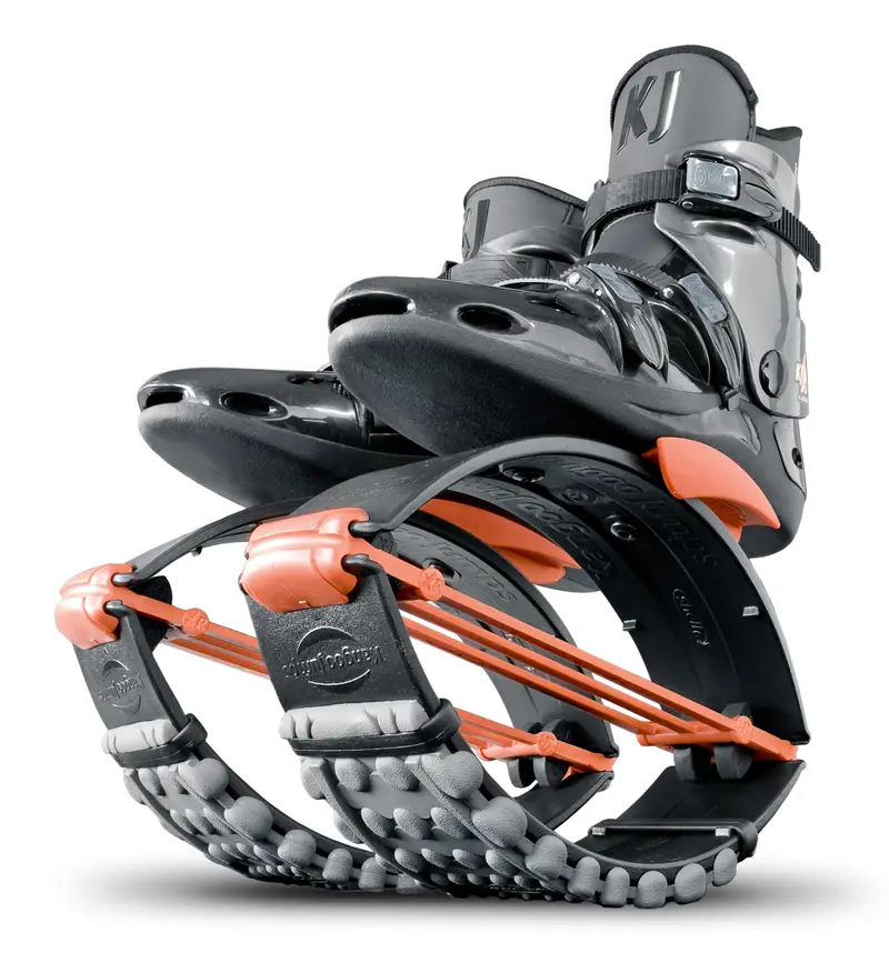 Kangoo Jumps Kj-Xr3 Black & Orange Rebound Boots — Free Shipping 1
