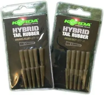 Korda Hybrid Tail Rubbers For Secure Hooklink Attachment 1