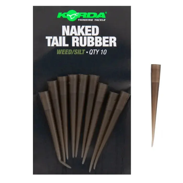 Korda Naked Tail Rubber Accessories For Hooklink Setup 1