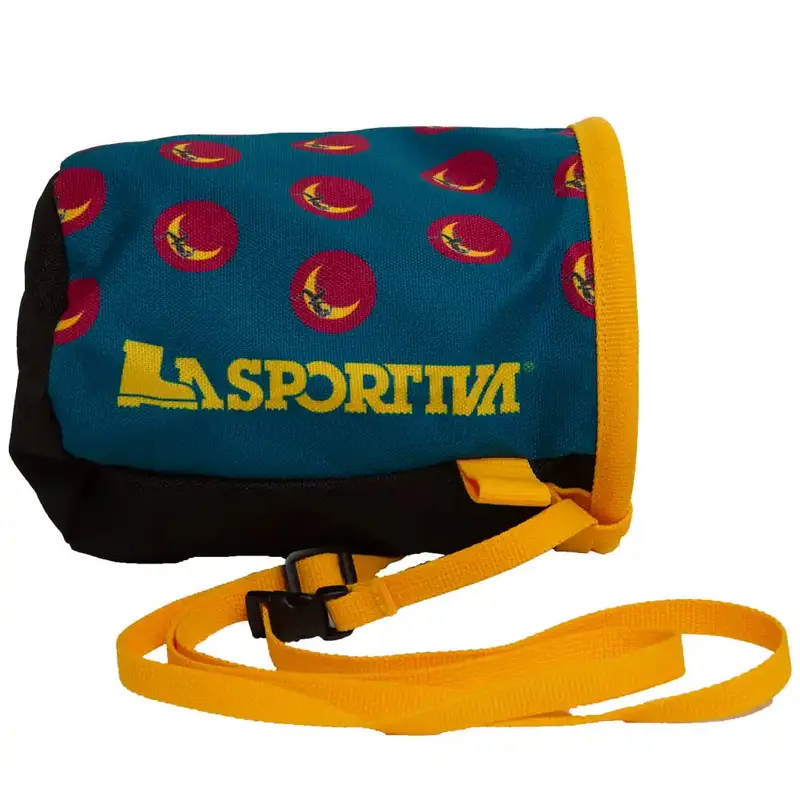 La Sportiva Climbing On The Moon Chalk Bag – Compact & Durable Design 1