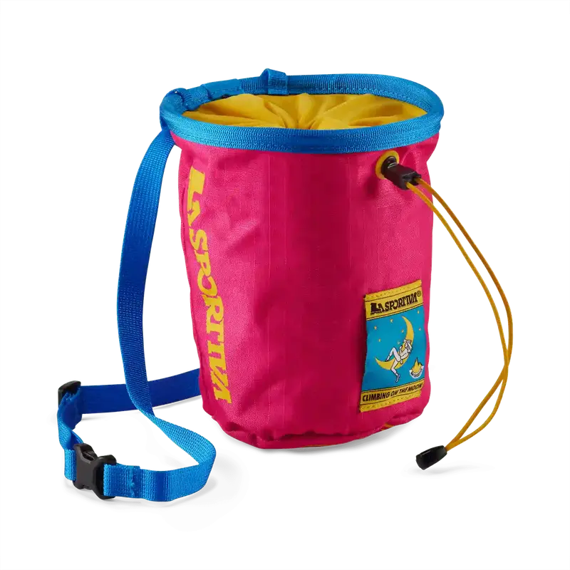 La Sportiva Granite 'On The Moon' Climbing Chalk Bag – Premium Design 1