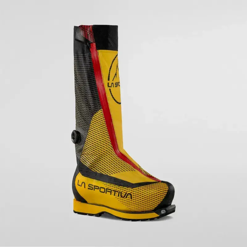 La Sportiva Olympus Mons S Unisex Mountaineering Boot – Yellow/Black 1