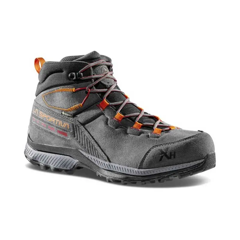 La Sportiva Tx Hike Mid Gtx Men’S Hiking Boots – Carbon/Hawaiian Sun Colorway 1