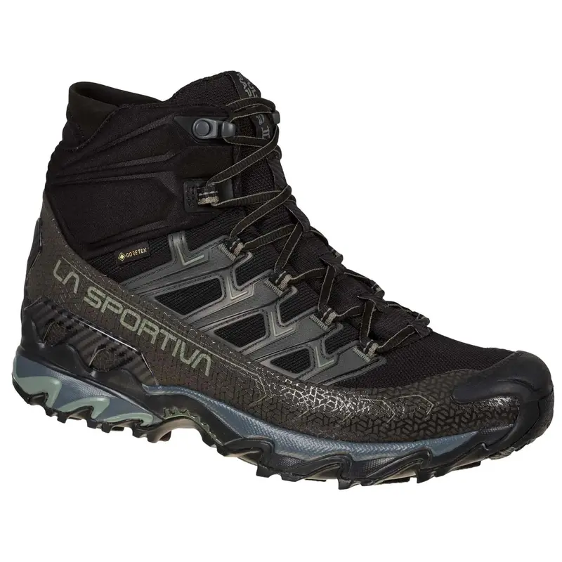 La Sportiva Ultra Raptor Ii Mid Wide Gtx Men'S Hiking Boots – Black/Clay 1