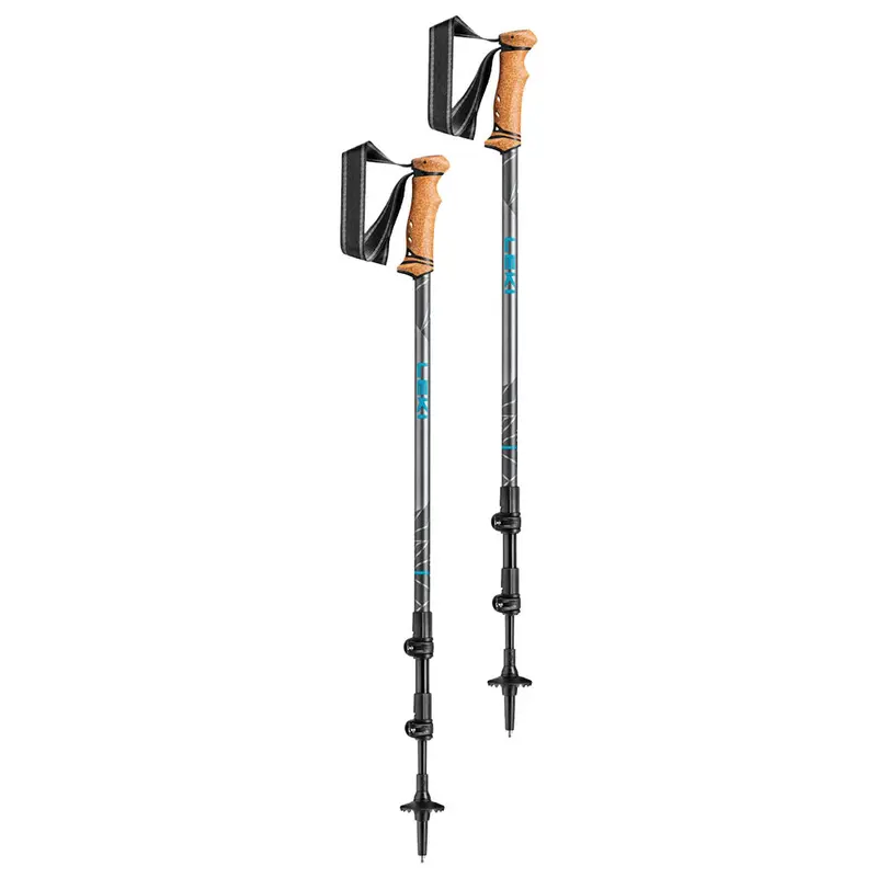 Leki Legacy Trekking Poles – Adjustable Carbon Fiber Hiking Staffs 1