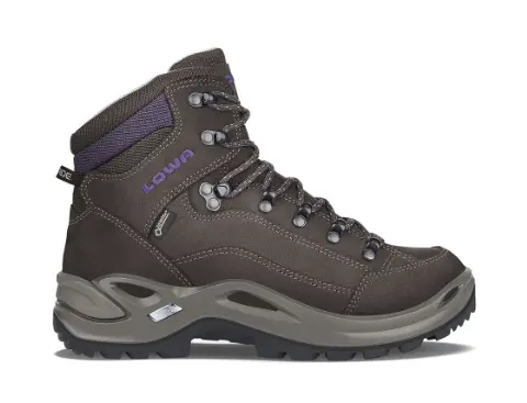 Lowa Renegade Gtx Mid Women’S Hiking Boots – Slate/Blackberry 1