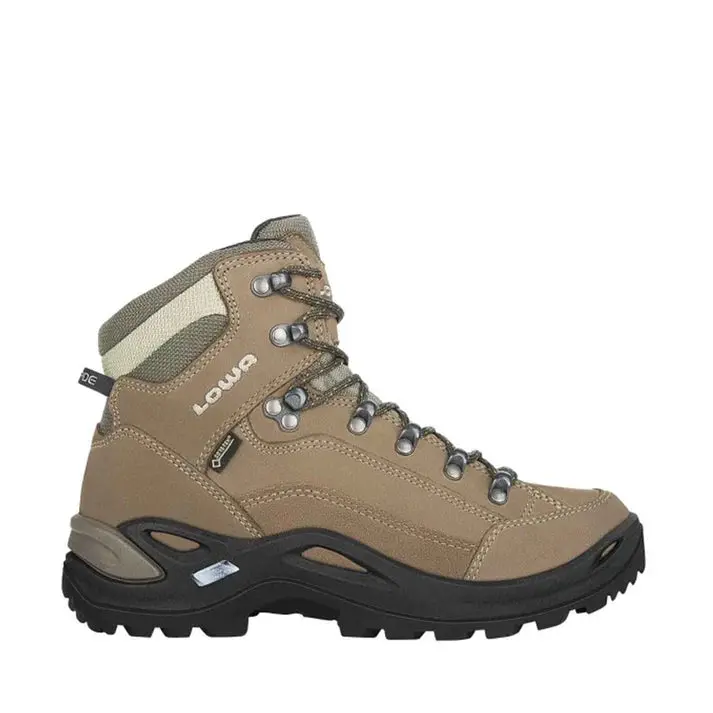 Lowa Renegade Gtx Mid Women’S Hiking Boots – Stone Colorway 1