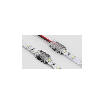 Luxlite 2-Core 8 Mm Led Strip Connector – Ip20 Rated, Plug-And-Play 1