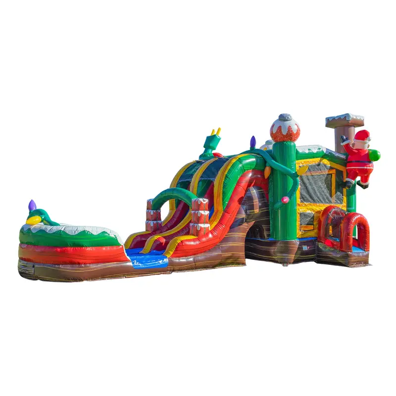 Merry Christmas Dual-Lane Slide Combo 1