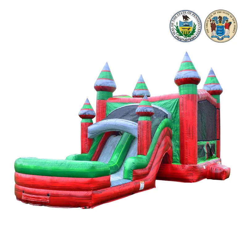 Midnight Design Dual-Lane Inflatable Combo 1