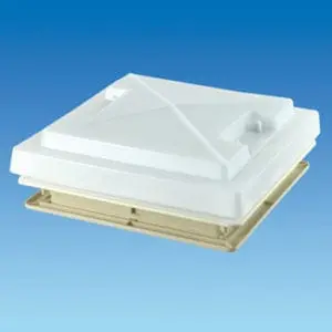 Mpk 420X400 White Rooflight With Flynet, Lock, And Roller Blind 1