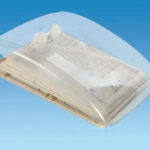 Mpk Clear Domed 280X280 Beige Rooflight With Flynet And Roller Blind 1