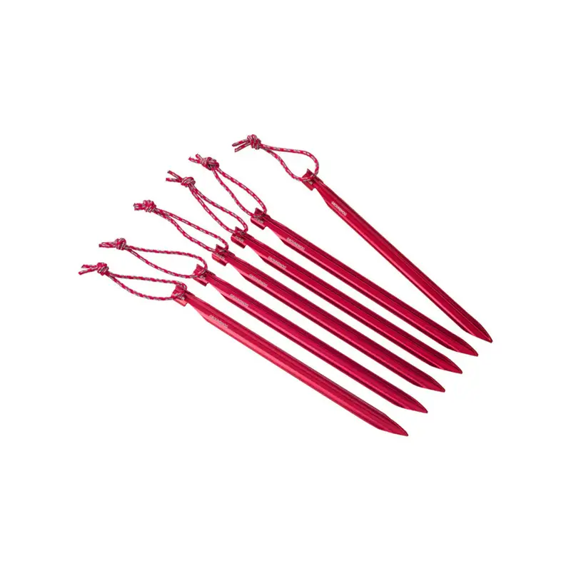 Msr Groundhog V2 Tent Stake Kit – 6-Pack For All-Terrain Stability 1