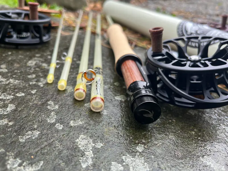 Muir Fly Rod With Micarta Reel Seat And Classic Finish 1