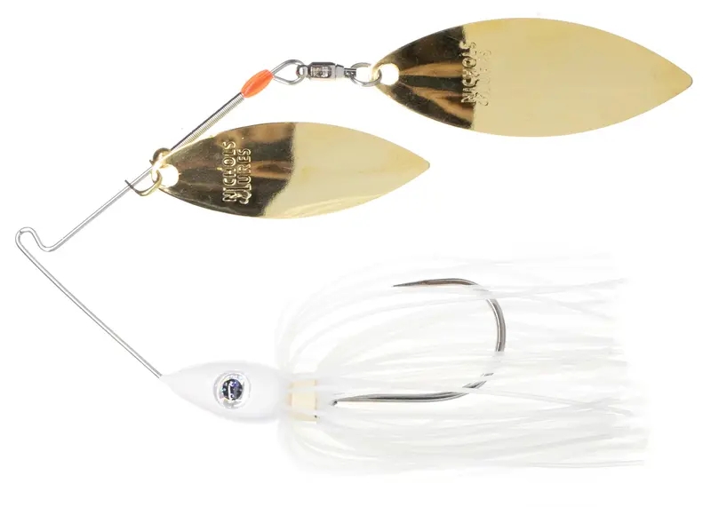 Nichols Pulsator Gold Rush Spinnerbait With Gold Blade 1
