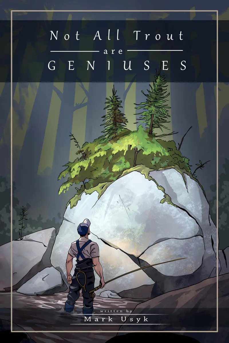 Not All Trout Are Geniuses – Paperback Fishing Humor Book 1