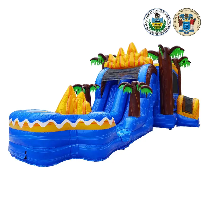 Oasis Dual-Lane Inflatable Combo 1