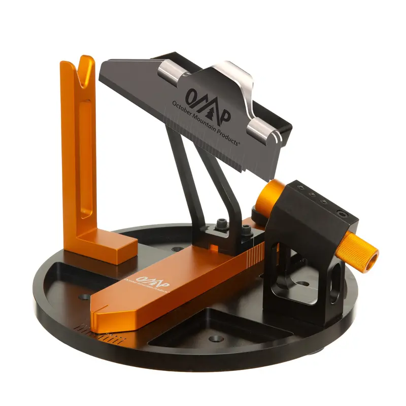 Omp Phoenix Fletching Jig With Integrated Clamp System 1