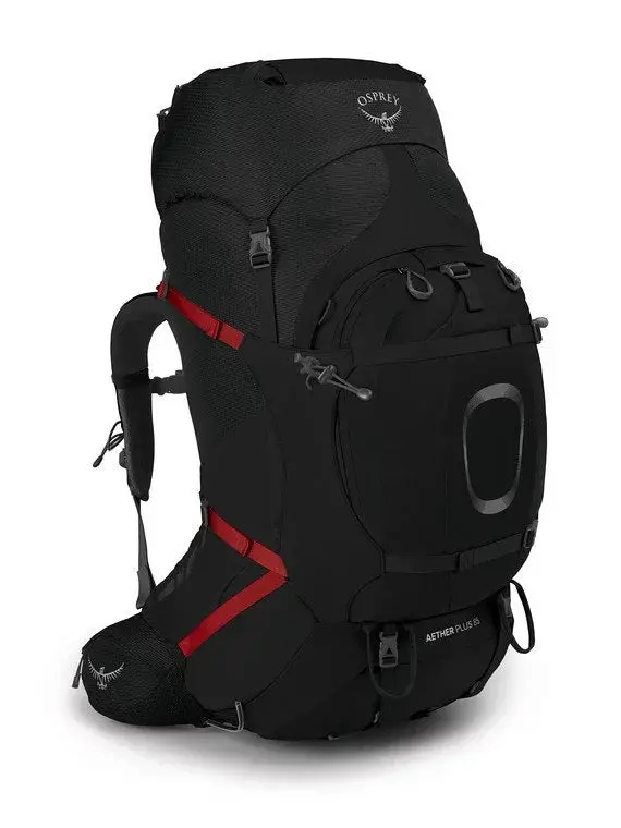 Osprey Aether Plus 85L Backpack – Men’S Long-Haul Trekking Pack With Adjustable Fit 1