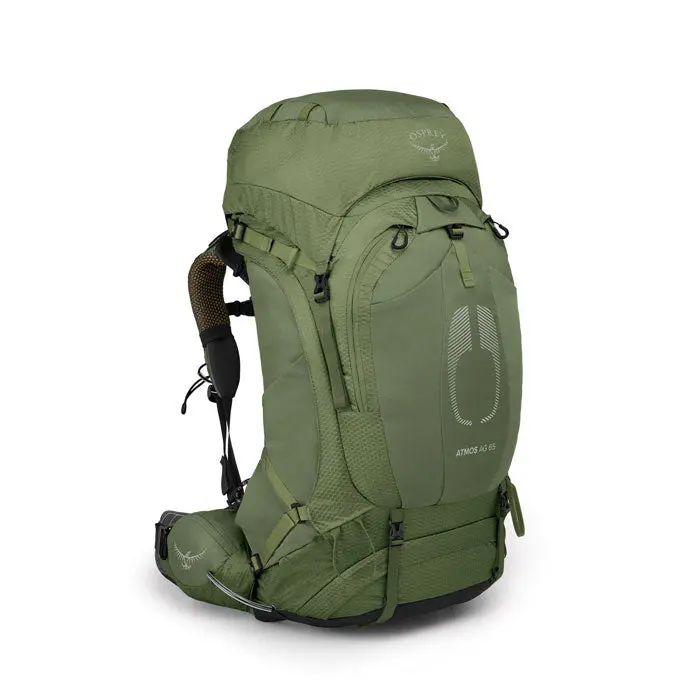 Osprey Atmos Ag 65L Anti-Gravity Men'S Backpack – Mythical Green 1