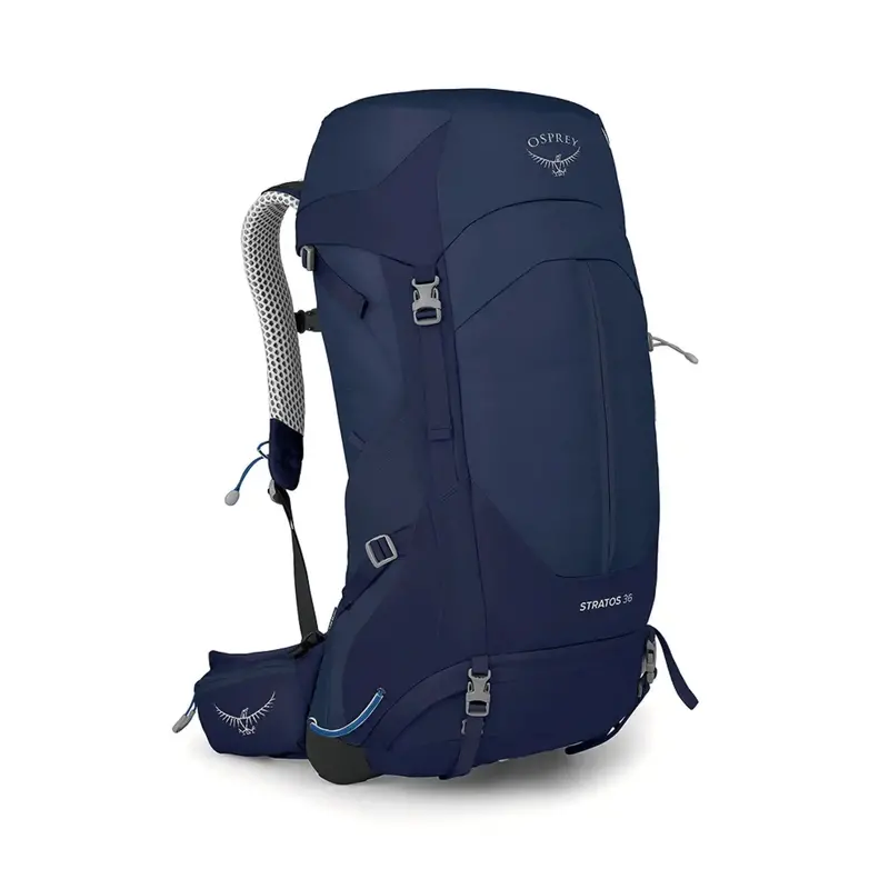 Osprey Stratos 36L Ventilated Hiking Backpack For Men – Cetacean Blue 1