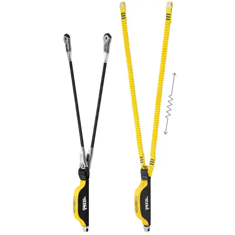 Petzl Absorbica-Y Industrial Lanyard With Energy-Absorbing Shock Pack 1