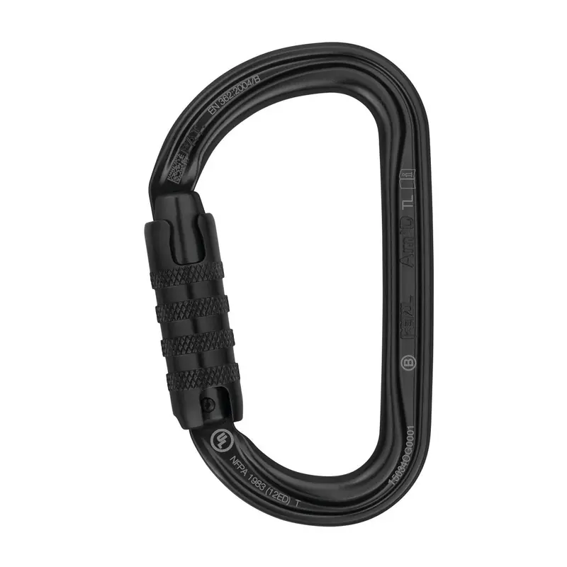 Petzl Am'D Triact-Lock – Auto-Locking Carabiner For Technical Climbing And Rescue 1