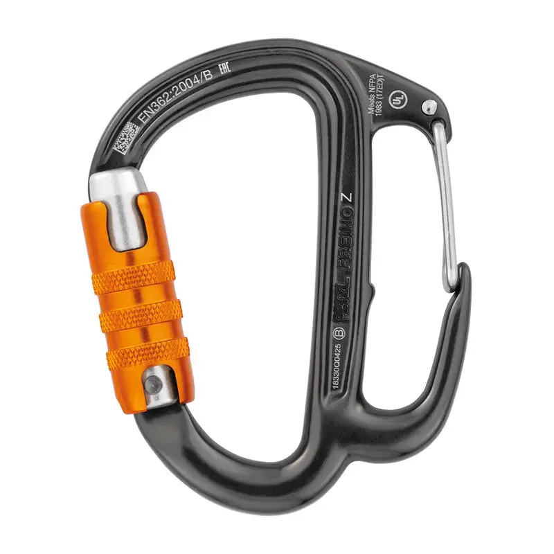 Petzl Freino Z Triact-Lock Carabiner With Integrated Friction Spur 1