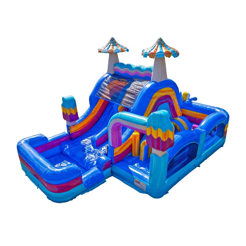 Pool Party U-Turn Obstacle Course (Wet Or Dry) 1