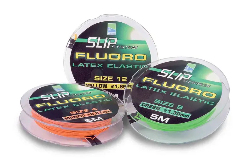 Preston Slip System Fluorescent Latex Rig Elastic 1