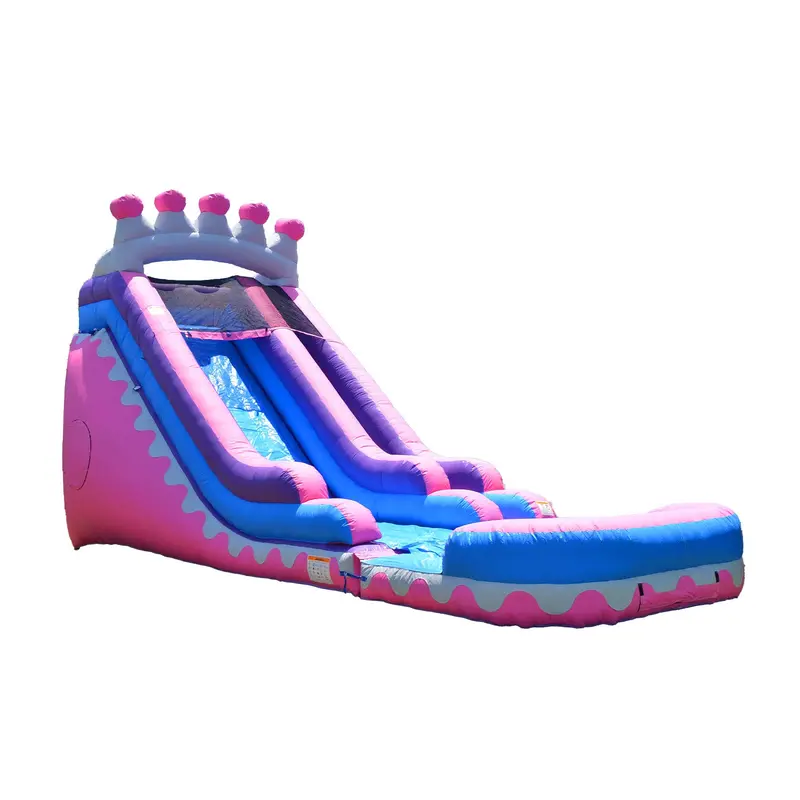 Princess Tiara 18-Foot Inflatable Slide 1