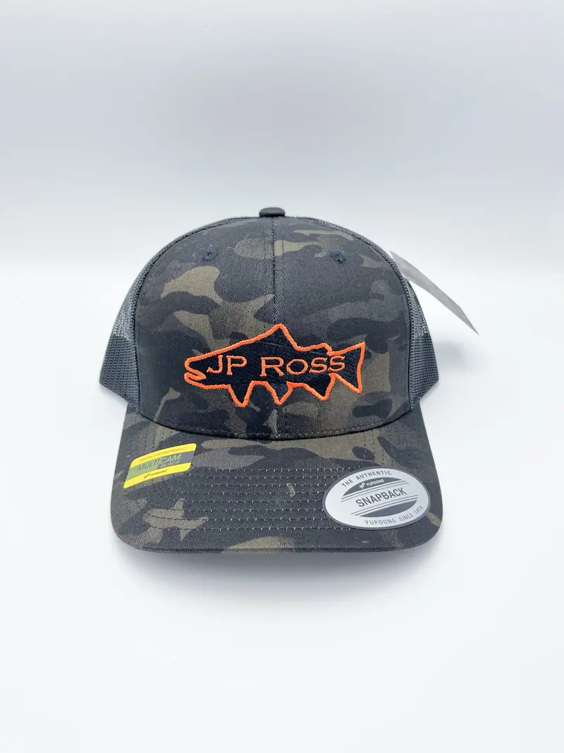 Rambler Trout Jp Ross Trucker Cap – Structured Fit & Angler Branding 2