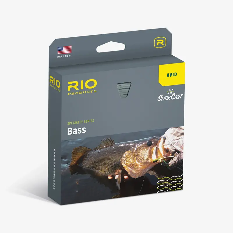 Rio Avid Bass Fly Line In Green 1