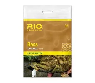 Rio Bass Leader – 9-Foot Monofilament Single Pack 1
