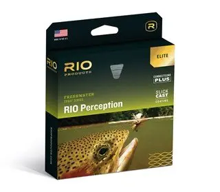 Rio Elite Perception Fly Line – Floating, Green/Camo/Grey 1