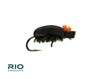 Rio Foam Beetle Terrestrial Fly – 12-Pack 2