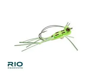 Rio Foam Slice Frog Topwater Fly – 6-Pack 1