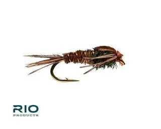 Rio Pheasant Tail Nymph Flies – 12-Pack 1