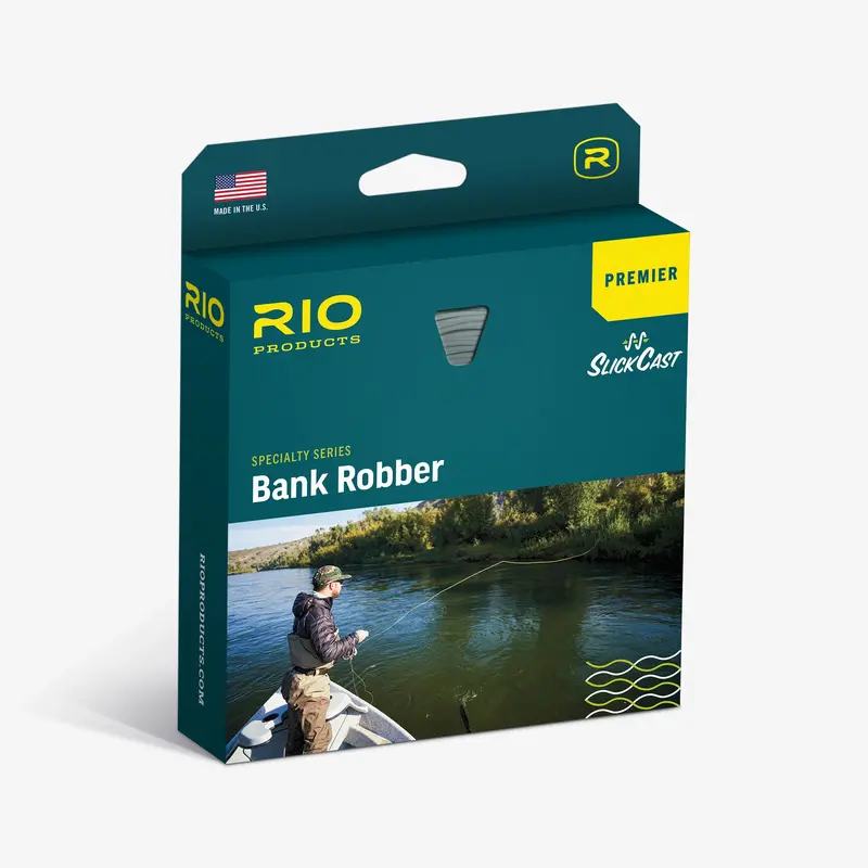 Rio Premier Bank Robber Fly Line – Tan, Light Green, Tan Blend 1
