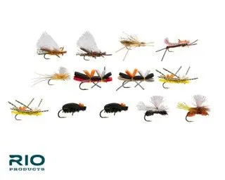Rio Terrestrial Fly Collection For Upland & Riverbank Fishing 1