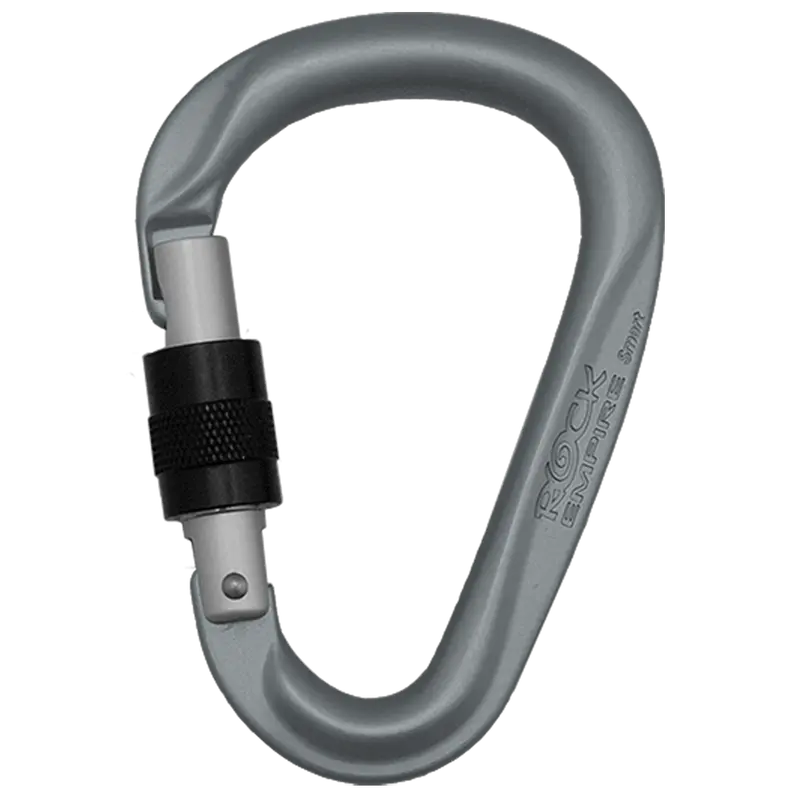 Rock Empire Smart Screwgate Carabiner – Ergonomic Locking Design For Climbers 1