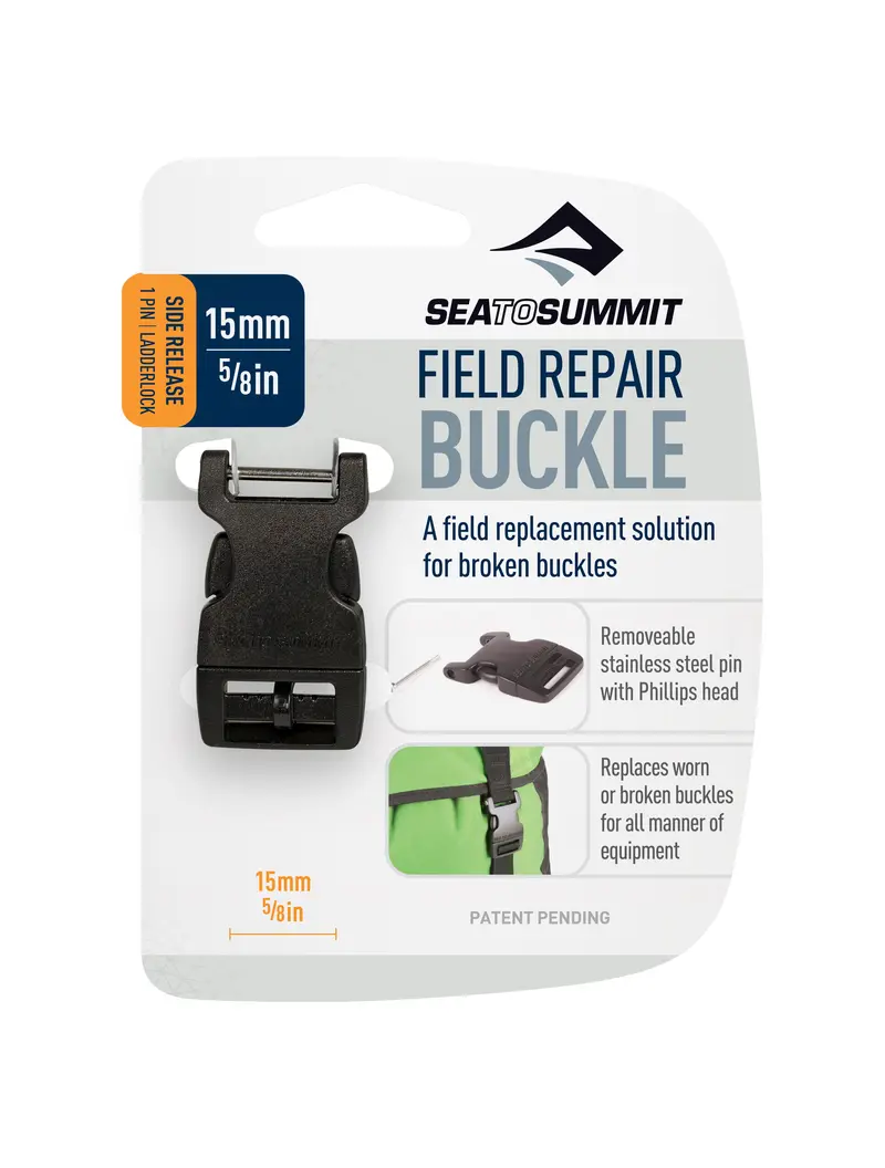 Sea To Summit 1-Pin S-Release Field Repair Buckle – Modular Gear Replacement Part 1