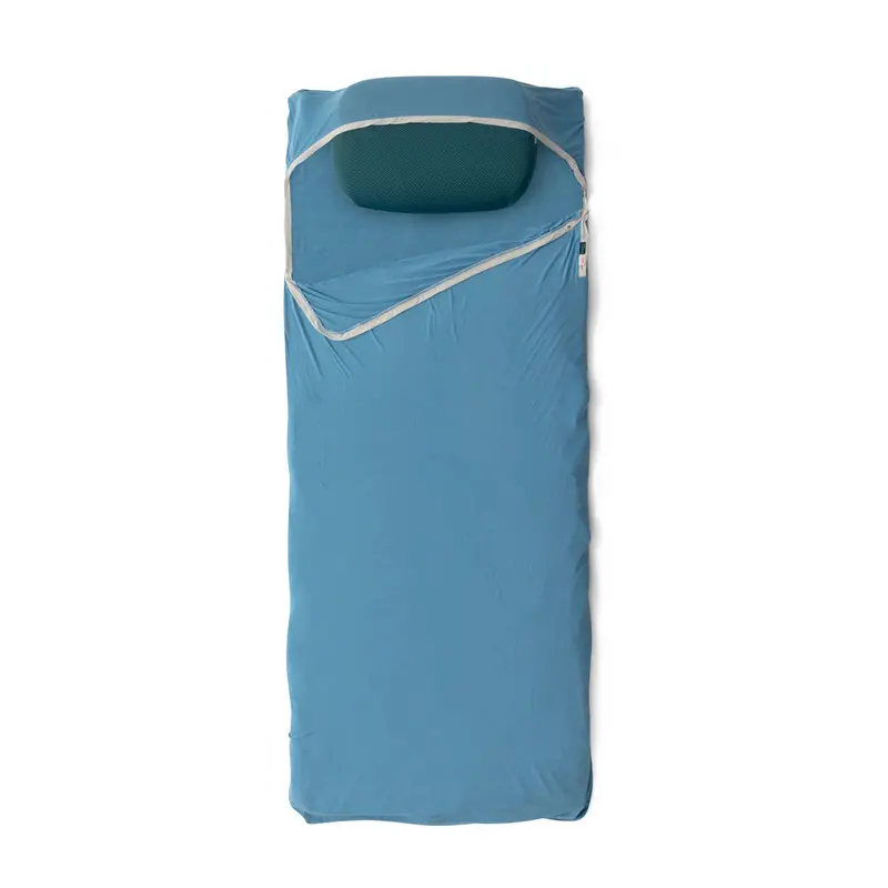 Sea To Summit Breeze Rectangular Liner With Pillow Sleeve – Blue 1
