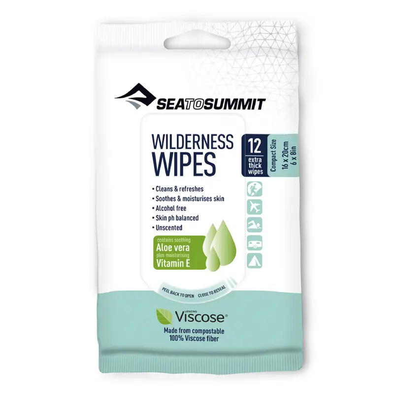 Sea To Summit Compact Wilderness Hygiene Wipes 1