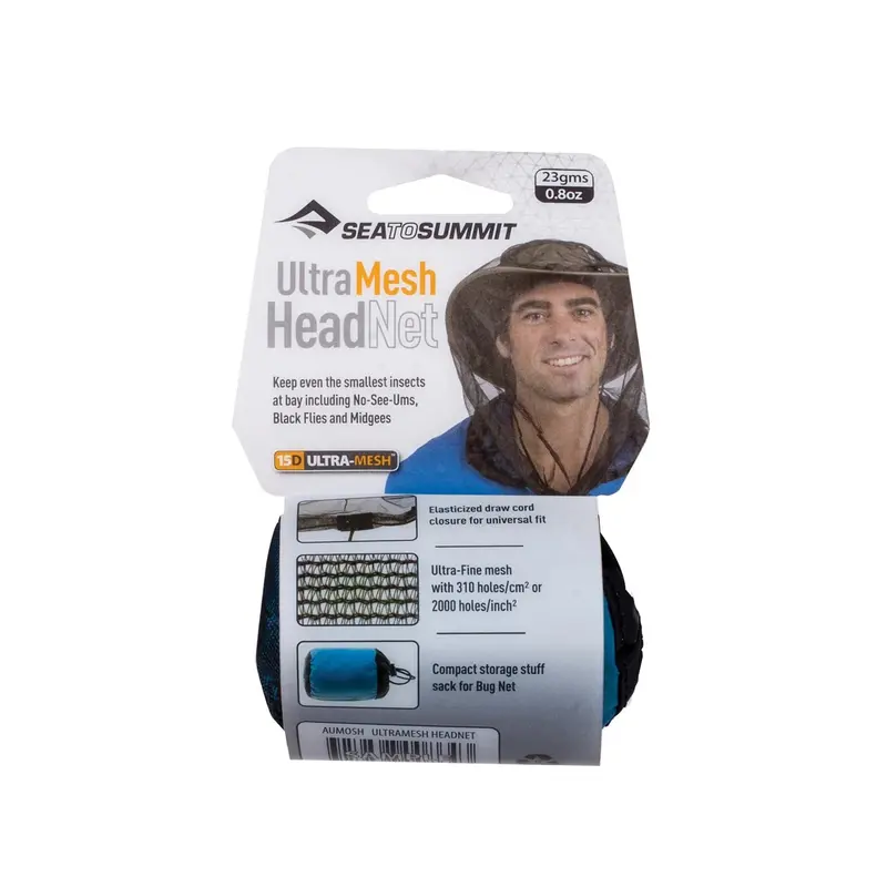 Sea To Summit Ultra Mesh Head Net – Breathable Insect Protection For Backpacking 1
