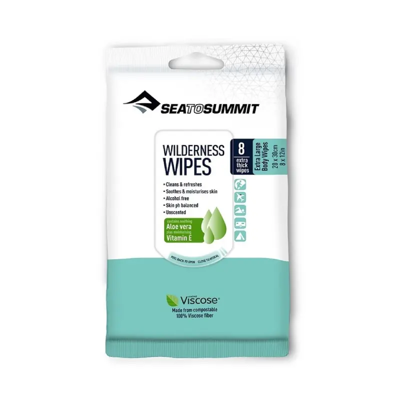 Sea To Summit Wilderness Wipes – Extra-Large Biodegradable Towels 1