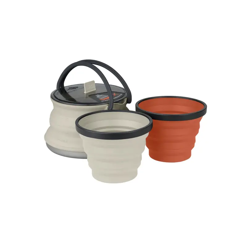 Sea To Summit X-Set 11 Collapsible Cookware – 3-Piece Lightweight System 1